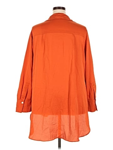 Cato 3/4 Sleeve Button-Down Shirt (view 2)