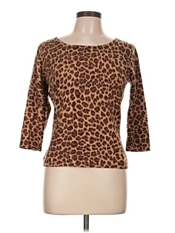 Neiman Marcus Cashmere Pullover Sweater (view 1)
