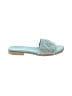 Naturalizer Tweed Teal Sandals Size 8 1/2 - photo 1