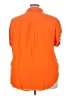 Rouge 100% Rayon Orange Short Sleeve Blouse Size 3X - photo 2