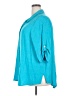 Catherines 100% Rayon Teal Long Sleeve Polo Size 18 - photo 5
