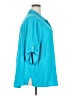 Catherines 100% Rayon Teal Long Sleeve Polo Size 18 - photo 4
