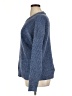Time and Tru 100% Polyester Tweed Blue Pullover Sweater Size XL - photo 5