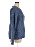 Time and Tru 100% Polyester Tweed Blue Pullover Sweater Size XL - photo 4