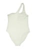 Old Navy Solid Ivory One Piece Swimsuit Size XL - photo 2