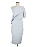 Alexia Admor Solid Gray Cocktail Dress Size M - photo 1