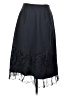 Ann Taylor LOFT Black Wool Skirt Size 4 Petite - photo 2