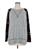 Honeyme Plaid Gray Pullover Sweater Size M - photo 1
