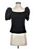 Jolie 100% Polyester Black Short Sleeve Top Size S (estimated) - photo 1