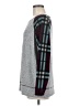 Honeyme Plaid Gray Pullover Sweater Size M - photo 5