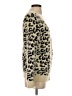 Pol Animal Print Tan Cardigan Size S - photo 4