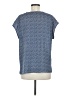 Chaus 100% Polyester Tweed Blue Short Sleeve T-Shirt Size M - photo 2