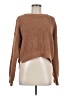Pink Rose 100% Polyester Brown Pullover Sweater Size M - photo 1
