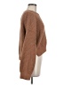 Pink Rose 100% Polyester Brown Pullover Sweater Size M - photo 4