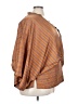 Hayden 100% Polyester Orange Brown Long Sleeve Blouse Size 3XL - photo 4