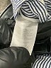 Talbots Chevron-herringbone Gray Shorts Size 8 - photo 4