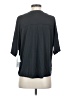 Soft Surroundings Gray Short Sleeve Blouse Size S - photo 2