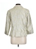 Sigrid Olsen Gold Silk Blazer Size 14 - photo 2