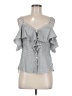 Veronica Beard 100% Cotton Gray Sleeveless Blouse Size 6 - photo 1