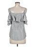Veronica Beard 100% Cotton Gray Sleeveless Blouse Size 6 - photo 2