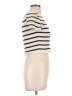 Zara Ivory Short Sleeve Top Size L - photo 4