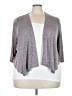 Jessica Howard Gray Cardigan Size 22 - photo 1