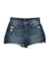 Express Blue Denim Shorts Size 26 waist (estimated) - photo 1