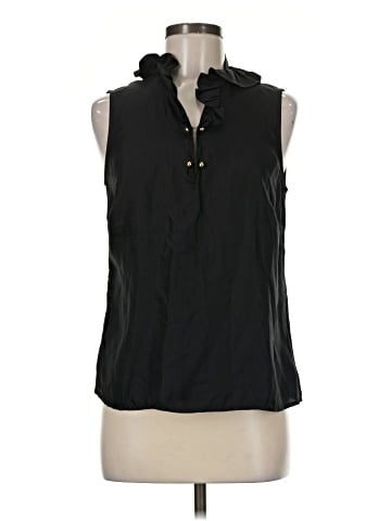 Elizabeth McKay Sleeveless Silk Top (view 1)