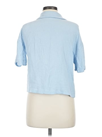 Shein 3/4 Sleeve Button-Down Shirt (view 2)