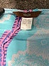 Single 100% Silk Blue 3/4 Sleeve Silk Top Size M - photo 7