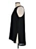 Lush 100% Polyester Black Sleeveless Blouse Size L - photo 5