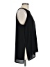 Lush 100% Polyester Black Sleeveless Blouse Size L - photo 4