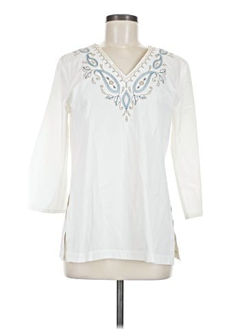 Rafaella 3/4 Sleeve Blouse (view 1)