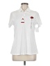 Antigua 100% Polyester White Short Sleeve Polo Size M - photo 1