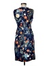 Lands' End Print Blue Cocktail Dress Size 6 - photo 2