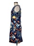 Lands' End Print Blue Cocktail Dress Size 6 - photo 5