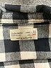 Zara 100% Cotton Checkered-gingham Black Long Sleeve Button-Down Shirt Size 10 - photo 3