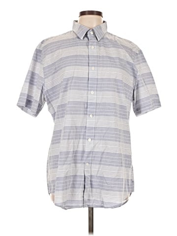 Perry Ellis Short Sleeve Button-Down Shirt (view 1)