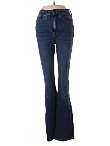 Madewell Skinny Flare Jeans in Colleton Wash (view 1)