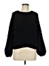 Blue Rain 100% Polyester Chevron-herringbone Black Pullover Sweater Size M - photo 1
