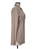 Splendid 100% Rayon Tan Long Sleeve Blouse Size 8 - photo 4