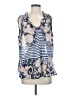 CAbi 100% Polyester Blue Sleeveless Blouse Size S - photo 1