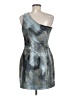 Nine West Metallic Gray Cocktail Dress Size 8 (petite) - photo 2