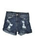 Almost Famous Blue Denim Shorts Size 0 - photo 1