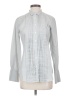 J.Crew 100% Cotton Stripes Gray Long Sleeve Button-Down Shirt Size 4 - photo 1