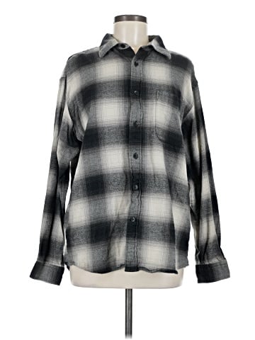 Uniqlo Long Sleeve Button-Down Shirt (view 1)