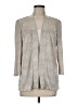 Alex Evenings 100% Polyester Metallic Silver Blazer Size M - photo 1