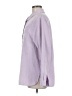 Studio Works 100% Polyester Solid Purple 3/4 Sleeve Blouse Size M - photo 5