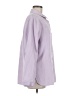 Studio Works 100% Polyester Solid Purple 3/4 Sleeve Blouse Size M - photo 4