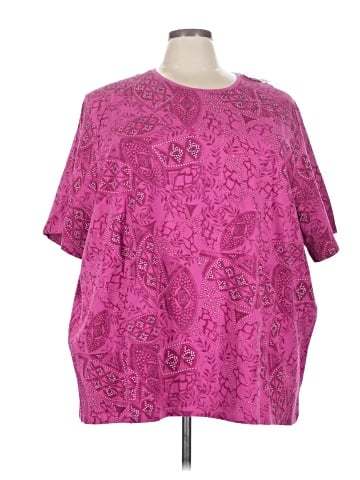 Liz & Me Short Sleeve Blouse (view 1)